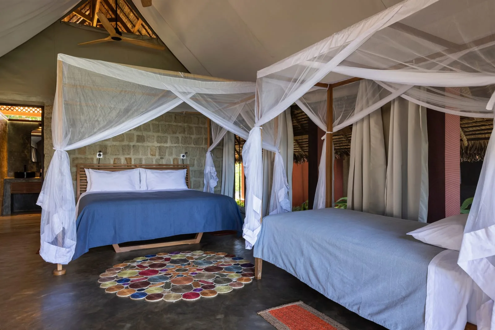 Tienda de glamping