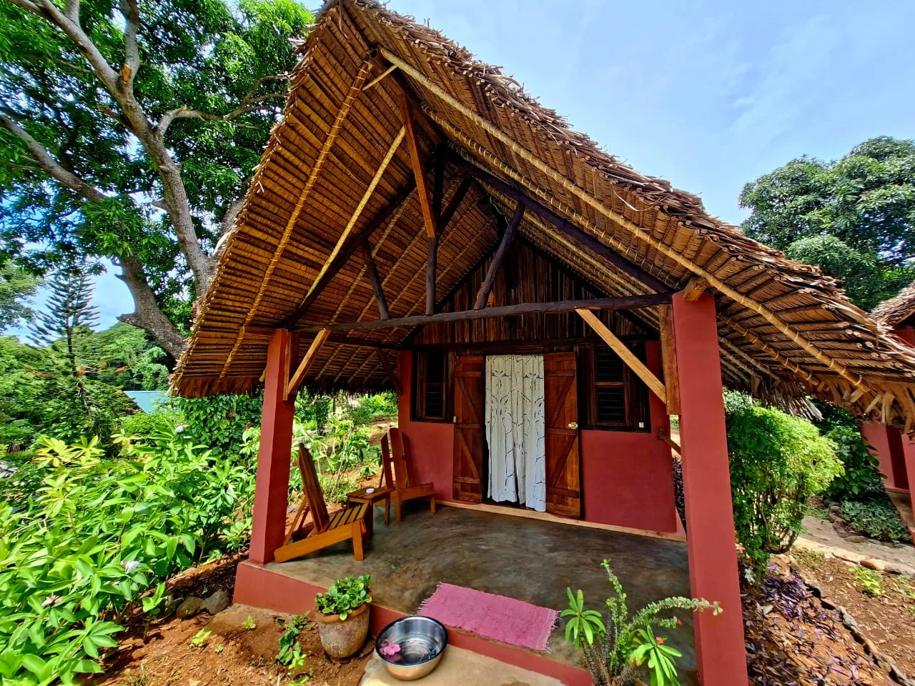Exterior del bungaló Mango
