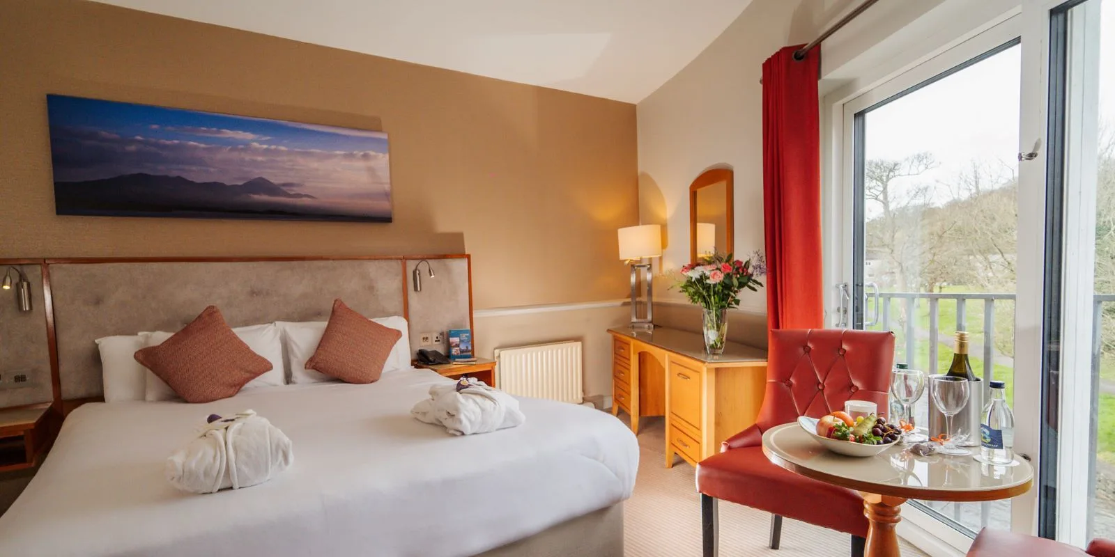 Habitación con vistas al río