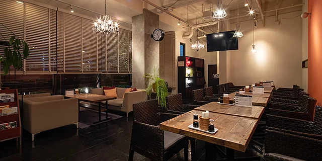 Hotel lounge
