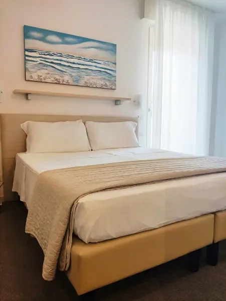 Bedroom with double bed
