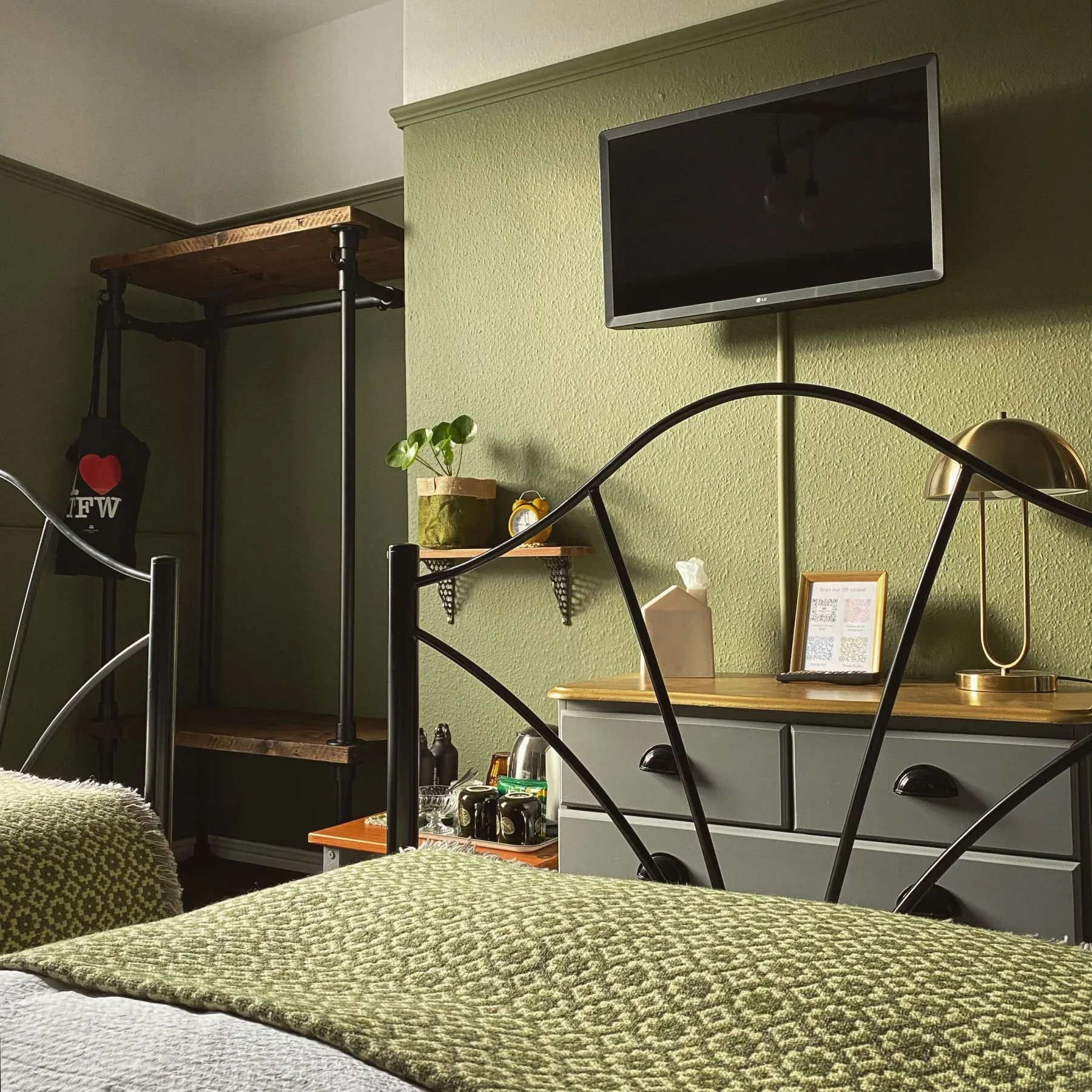 Dormitorio en Crafnant House