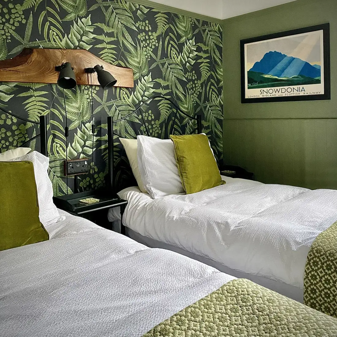 Dormitorio en Crafnant House