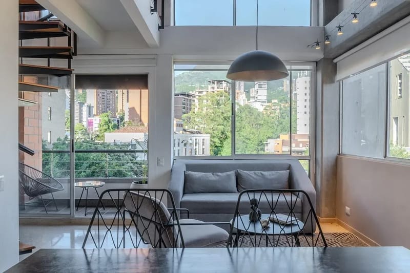 Classy 1BR Duplex in El Poblado w/ Balcony