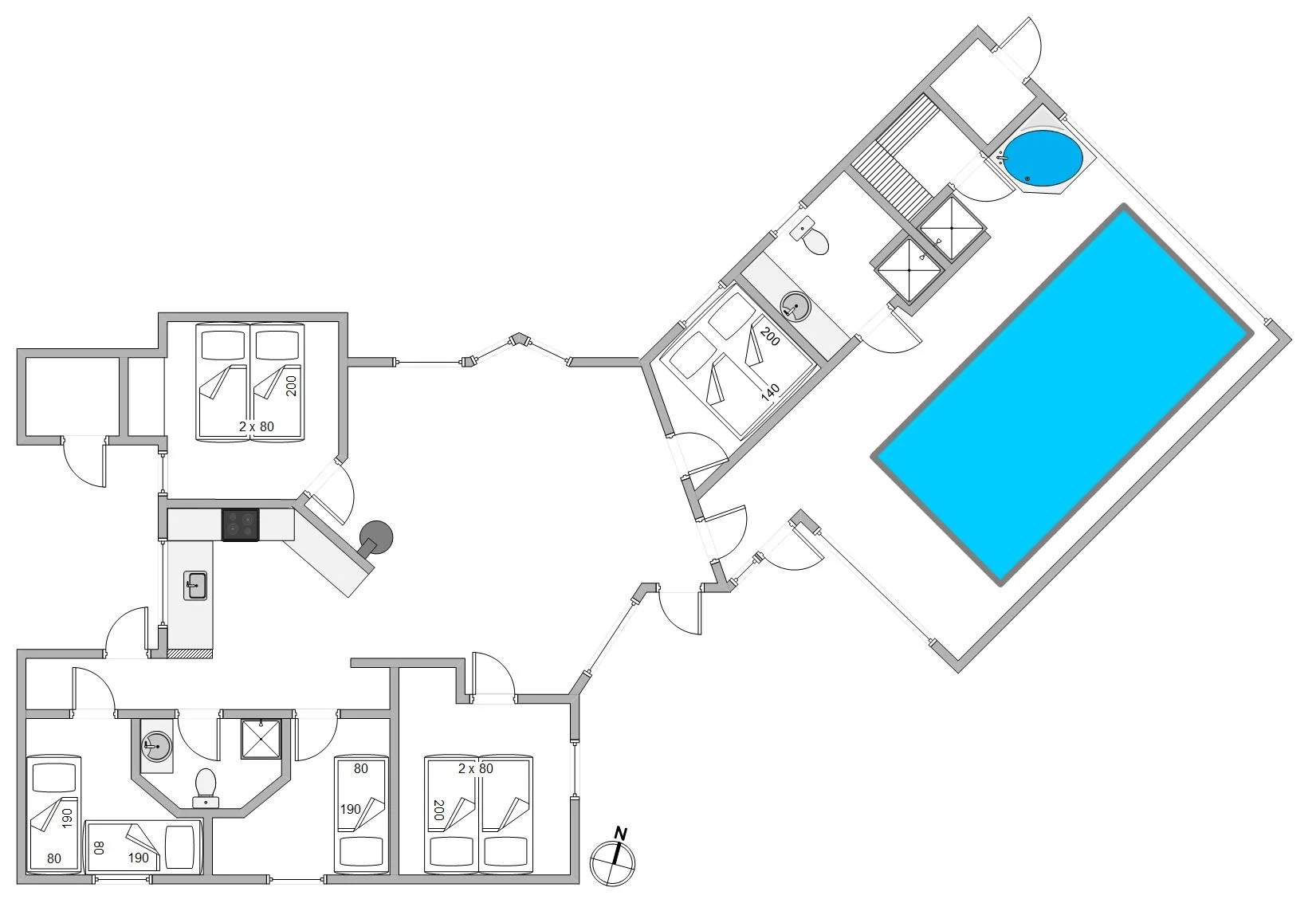 Sommerhus B2299 på Bilbergsvej 31, Bjerregård - Billede #13