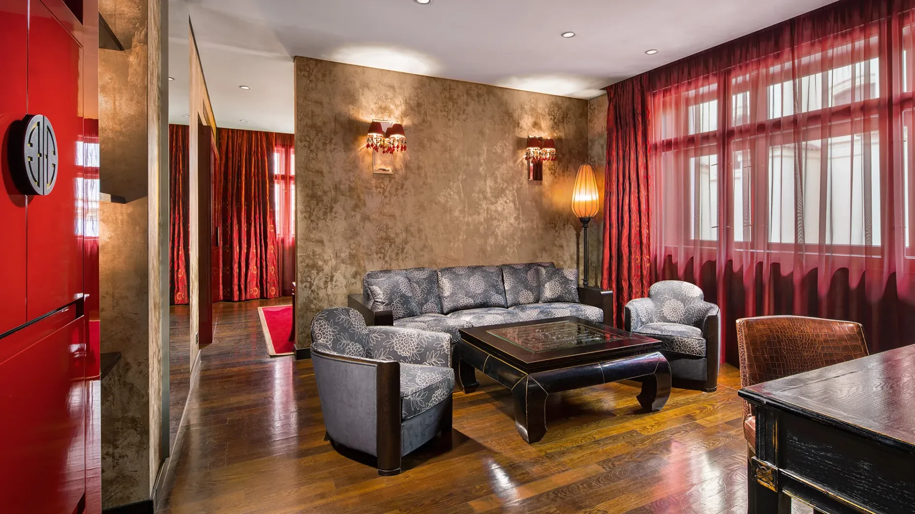 Hotel room interior