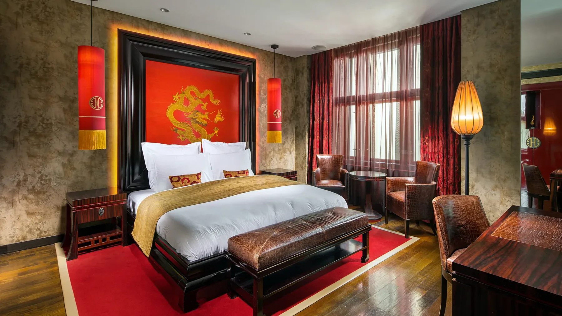 Hotel room interior