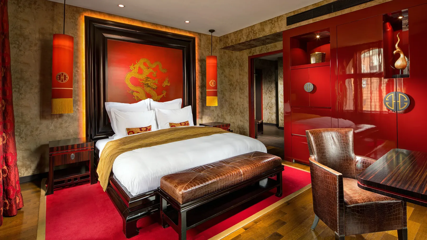 Hotel room interior