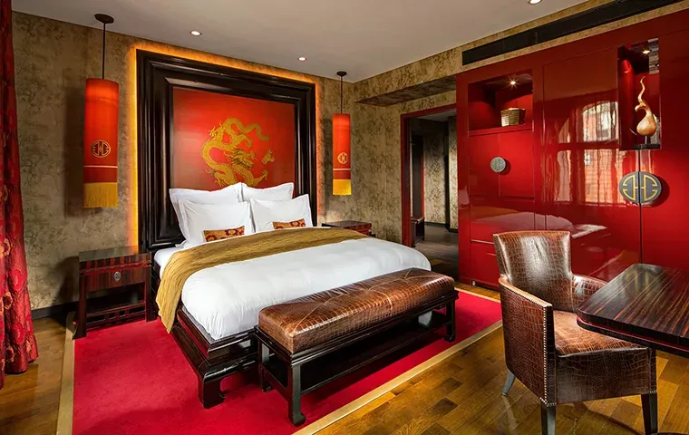 Interior de la habitación del hotel