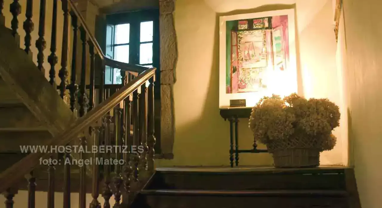 Hostal Bertiz staircase
