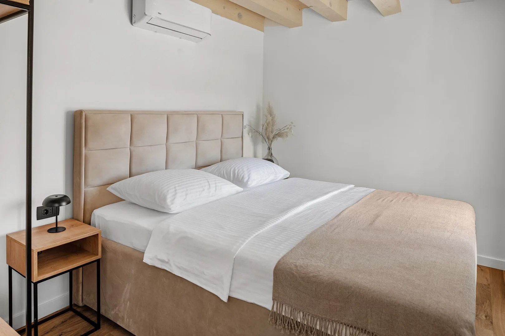 Comfortable bedroom with A/C