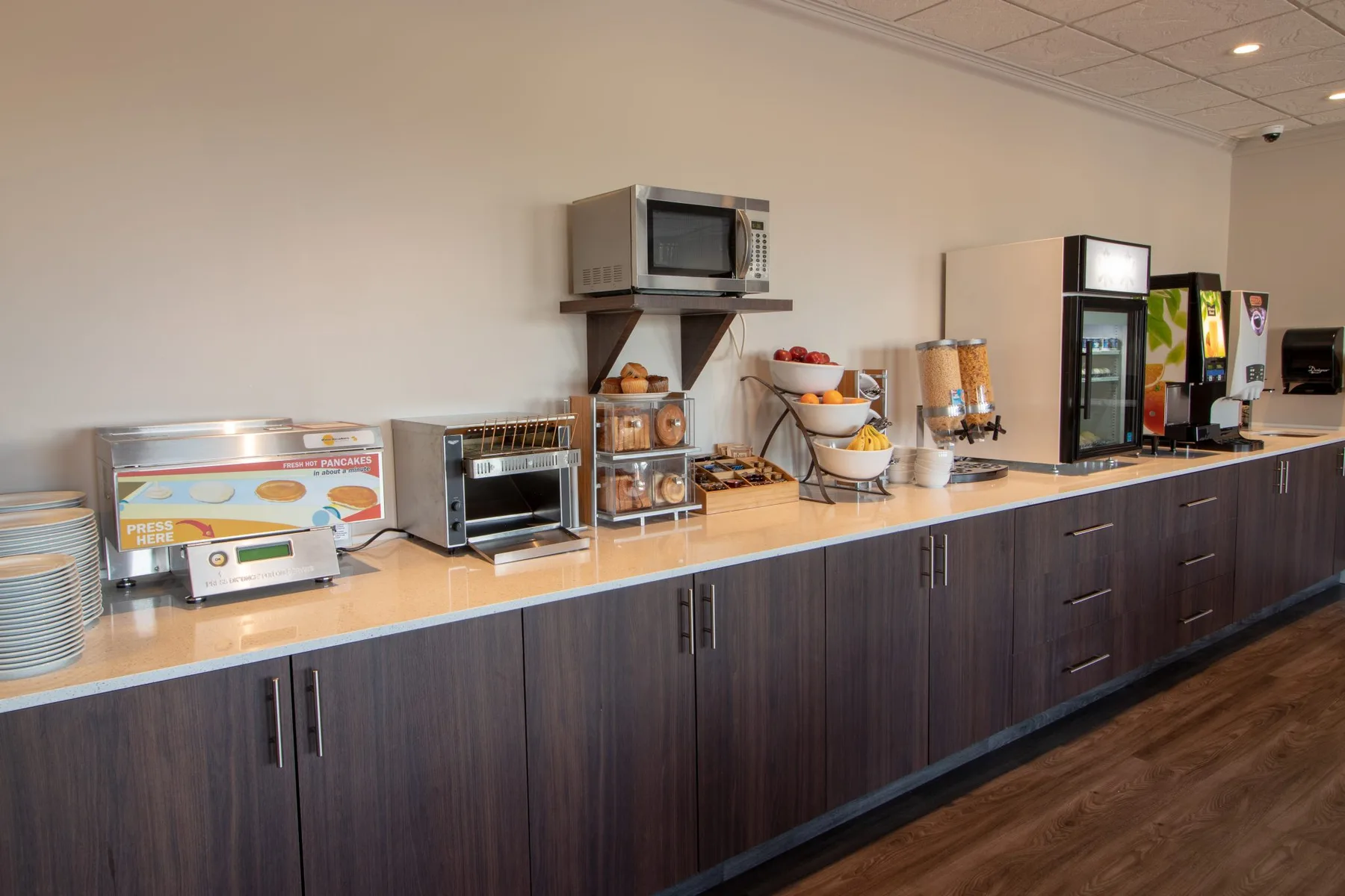Hotel counter