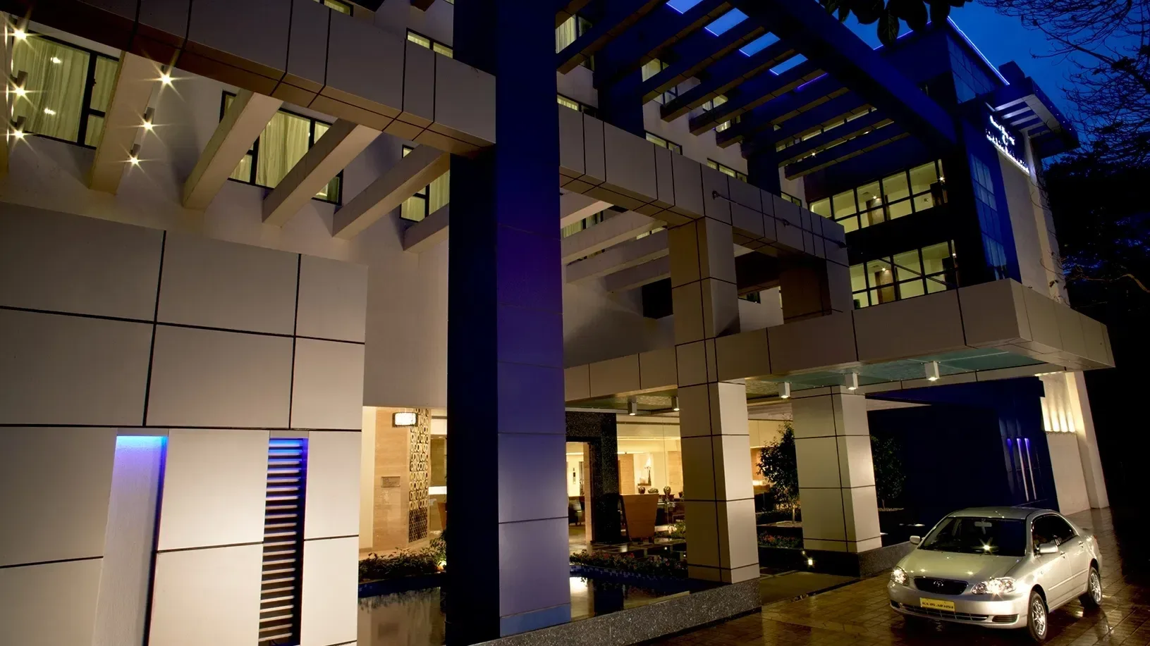 Hotel exterior view.