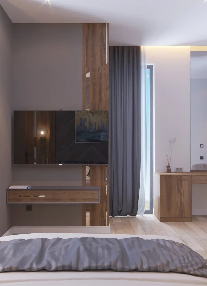 Interior de la habitación estándar