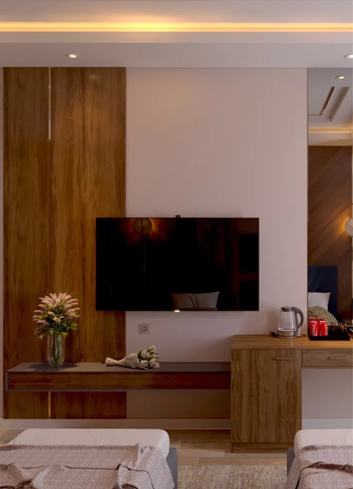 Standard room work area
