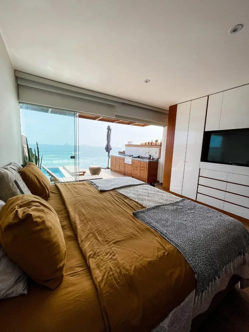 2BR with Sea View & Terrace in Punta Hermosa