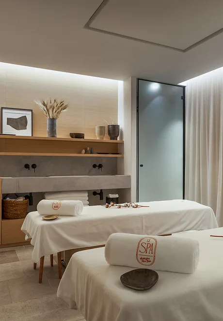 Spa treatment room