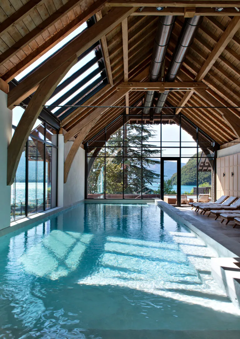 Spa beside Lake Annecy