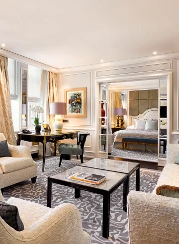 Salón de la Suite Deluxe