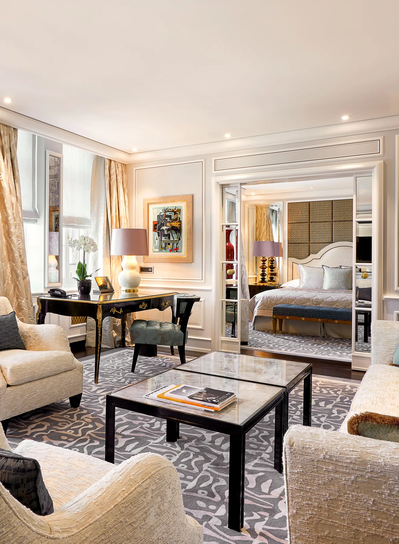 Salón de la Suite Deluxe