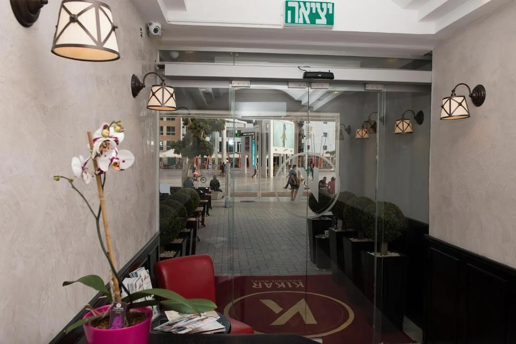 Hotel entrance