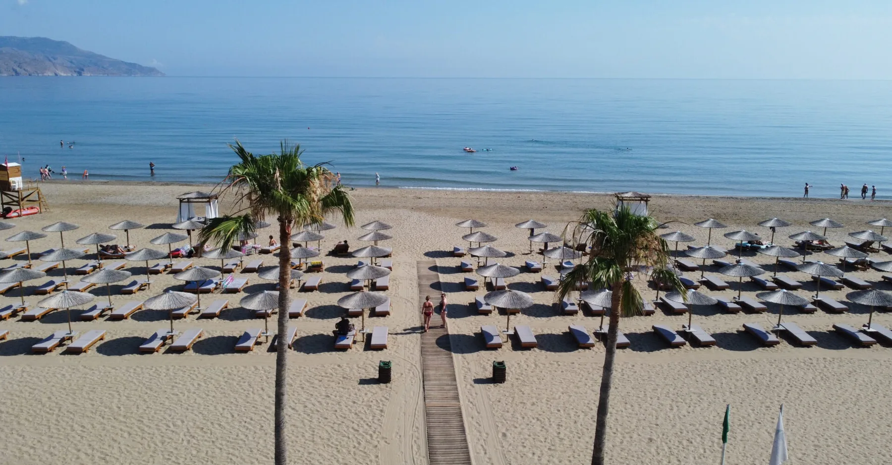 Beach and resort