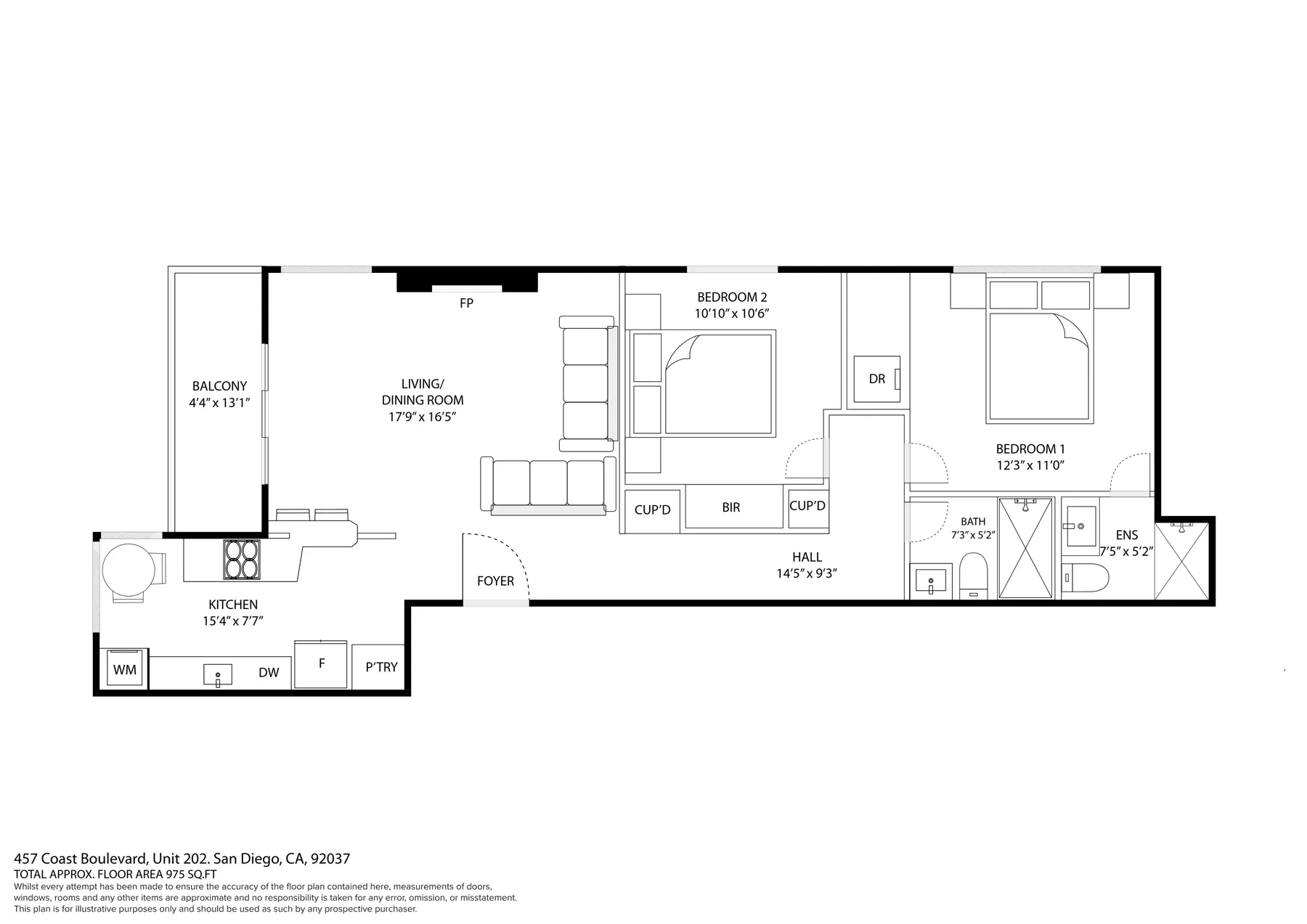 Oceanfront La Jolla Cove Condo