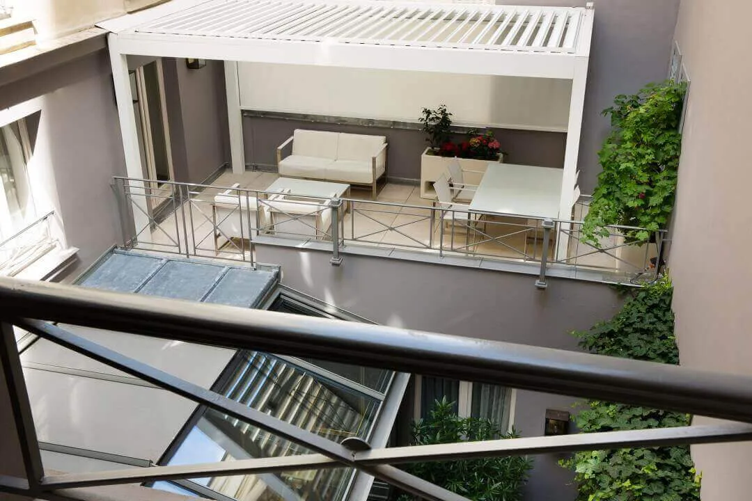 Terraza de la habitación The Unique