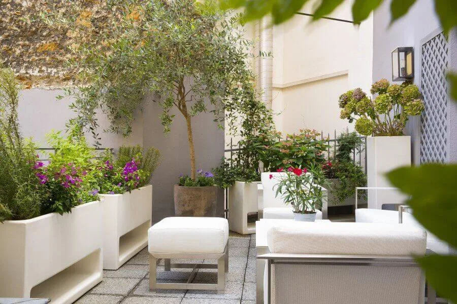 Terraza de la suite