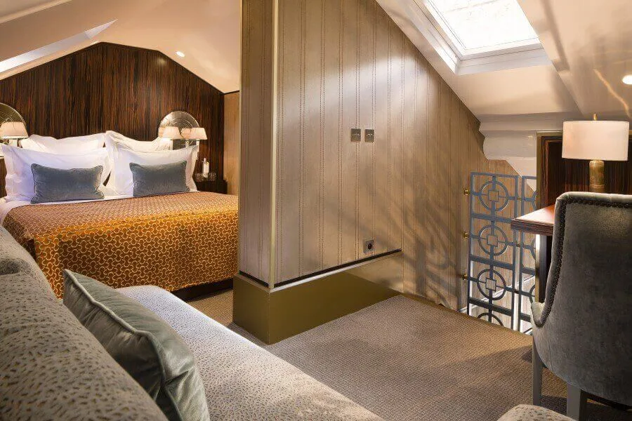 Dormitorio de la habitación dúplex