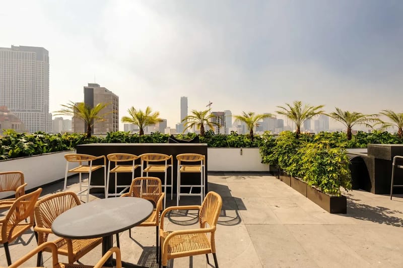 Elegant Loft w/ Balcony & AC in Cuauhtémoc