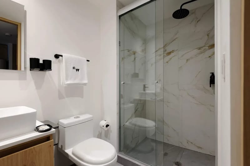 Elegant Loft w/ Balcony & AC in Cuauhtémoc
