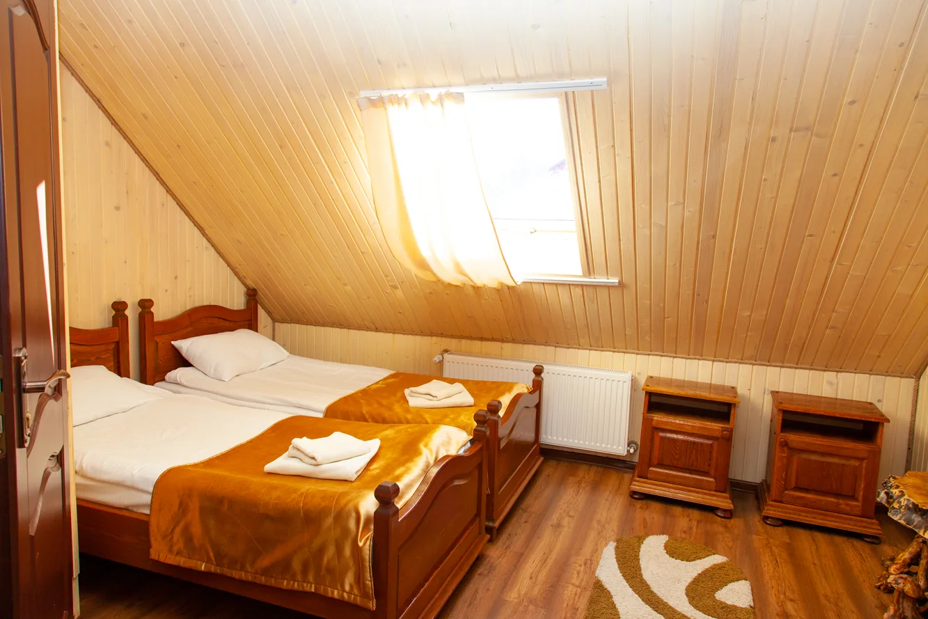 Habitación doble abuhardillada