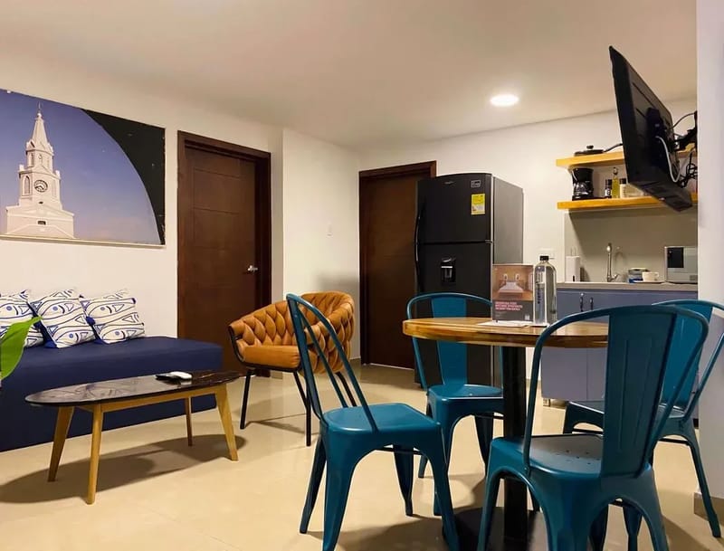Breathtaking 2BR w/ AC in Bocagrande