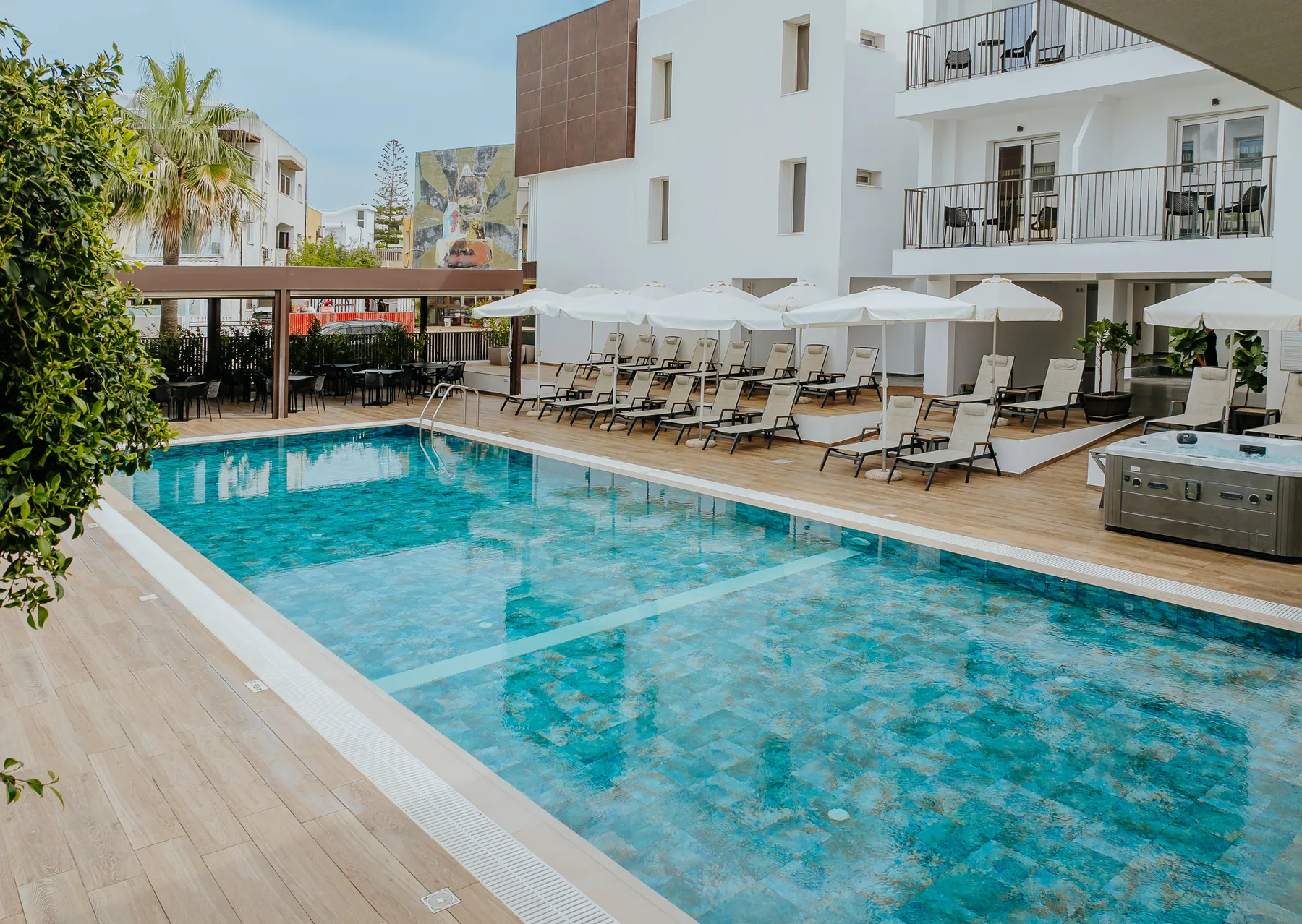 Pool area