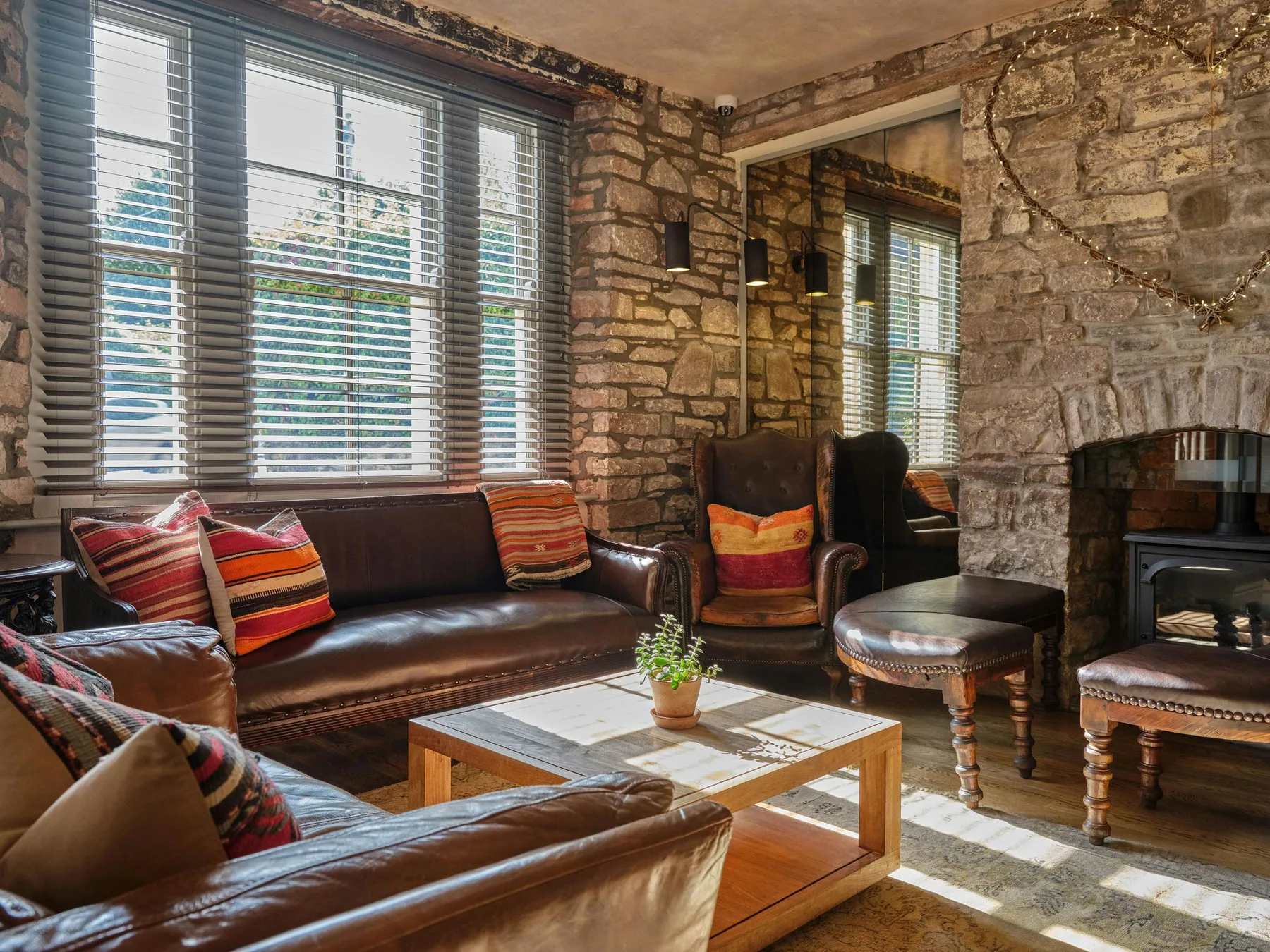 Interior de una habitación de hotel