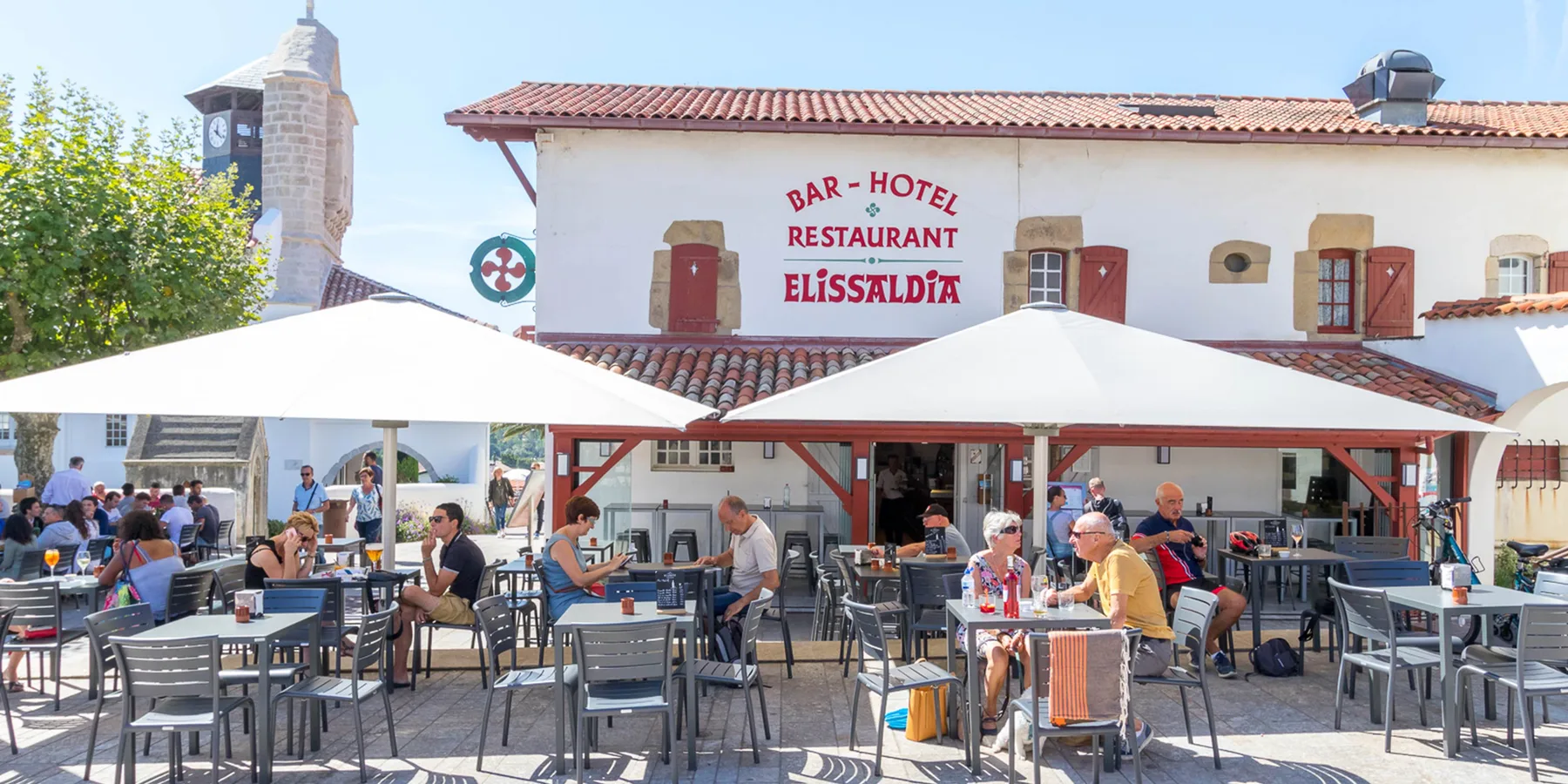 Hôtel Restaurant Elissaldia, lugar en Bidart