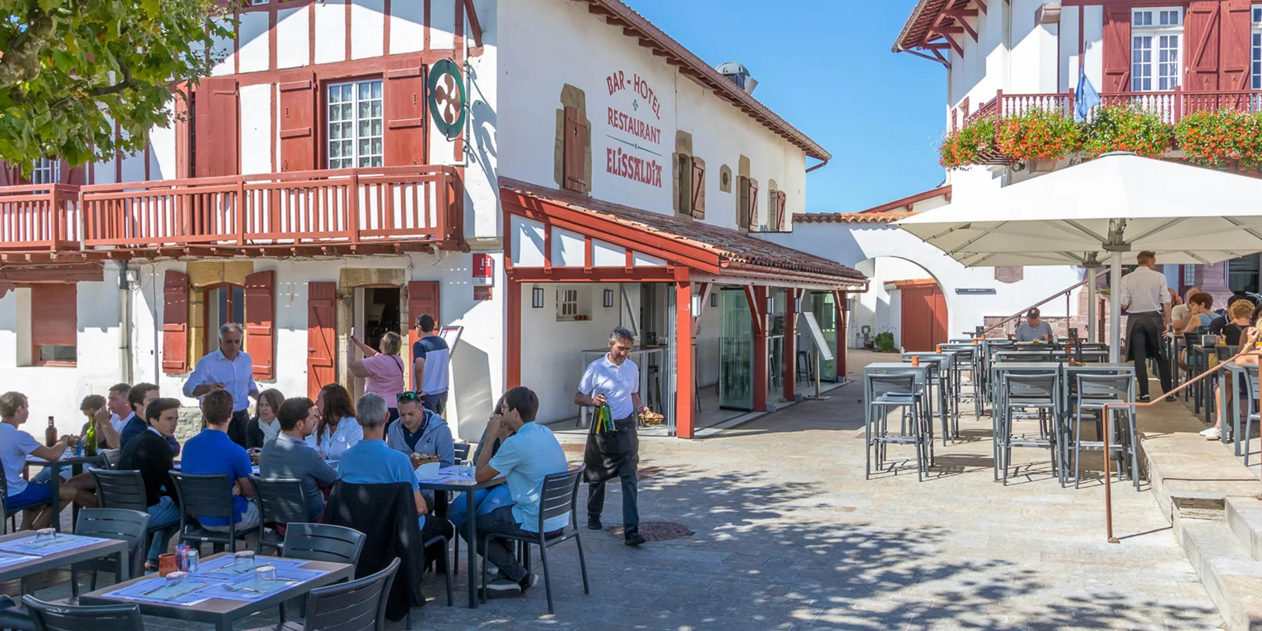 Hôtel Restaurant Elissaldia, lugar en Bidart