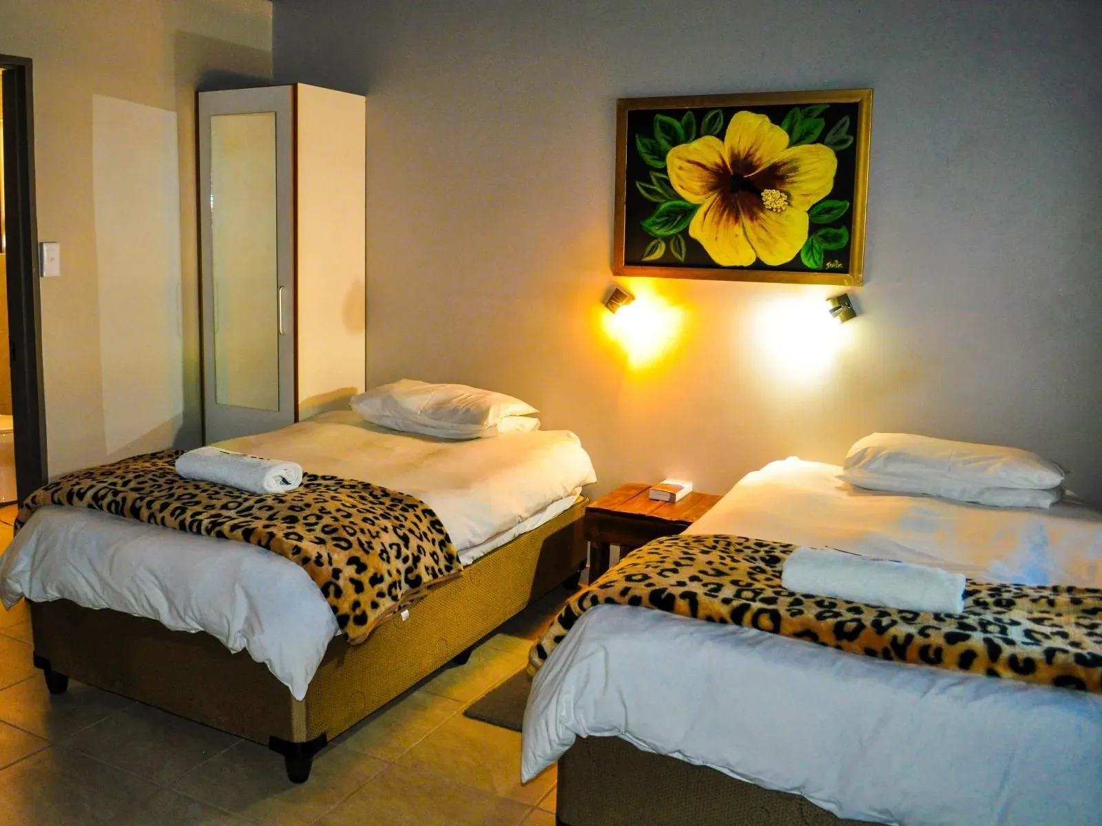 Habitación con dos camas individuales