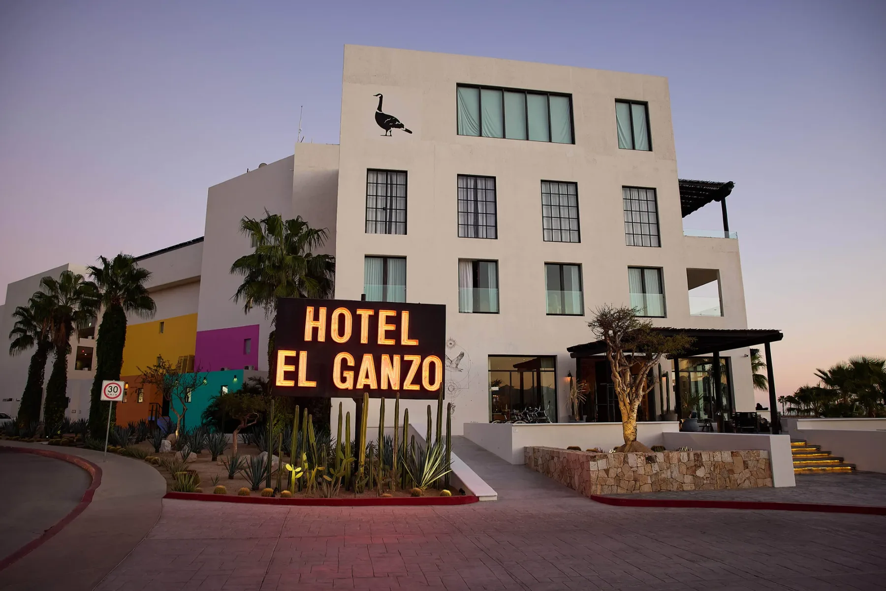 Imagen del Hotel El Ganzo.