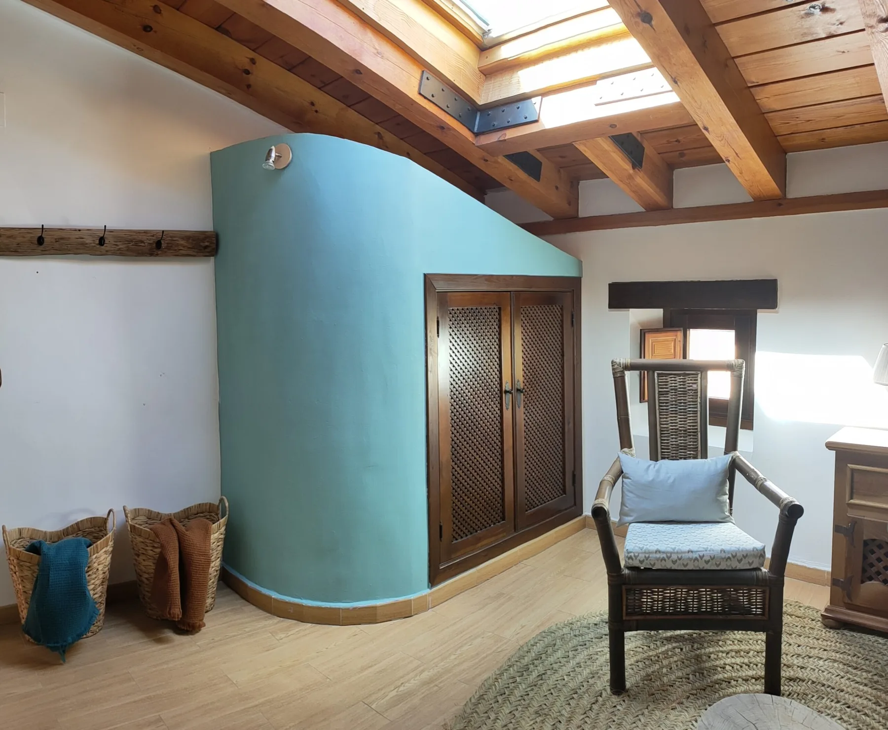 Interior de una habitación de hotel