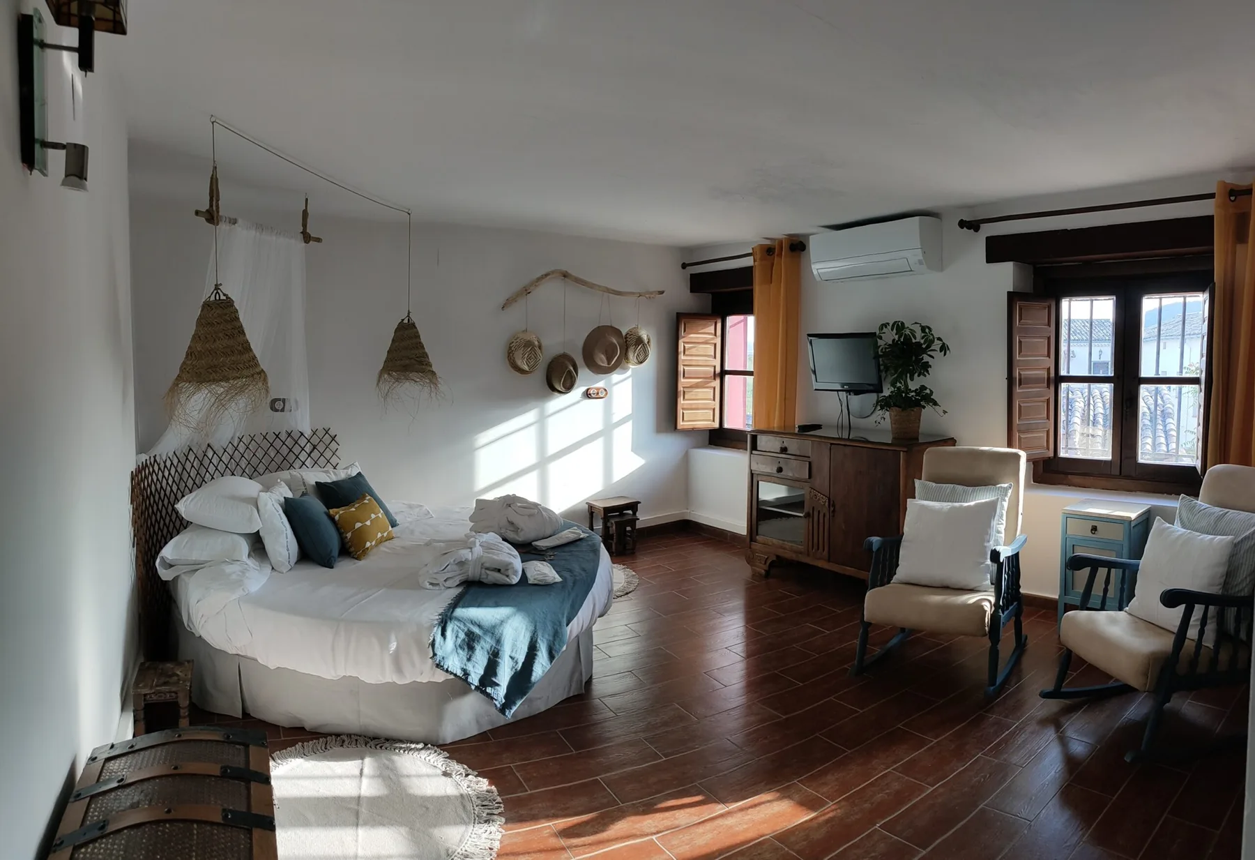 Interior de una habitación de hotel