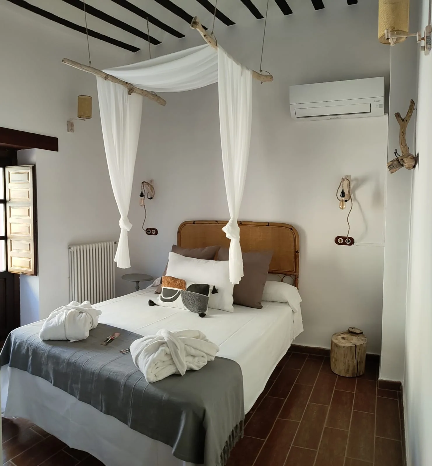 Interior de una habitación de hotel