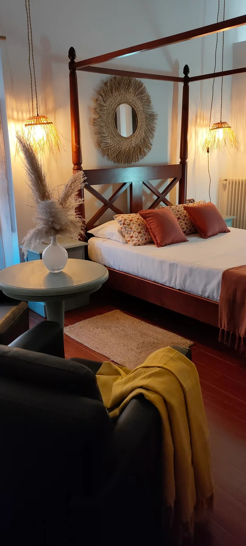 Interior de una habitación de hotel