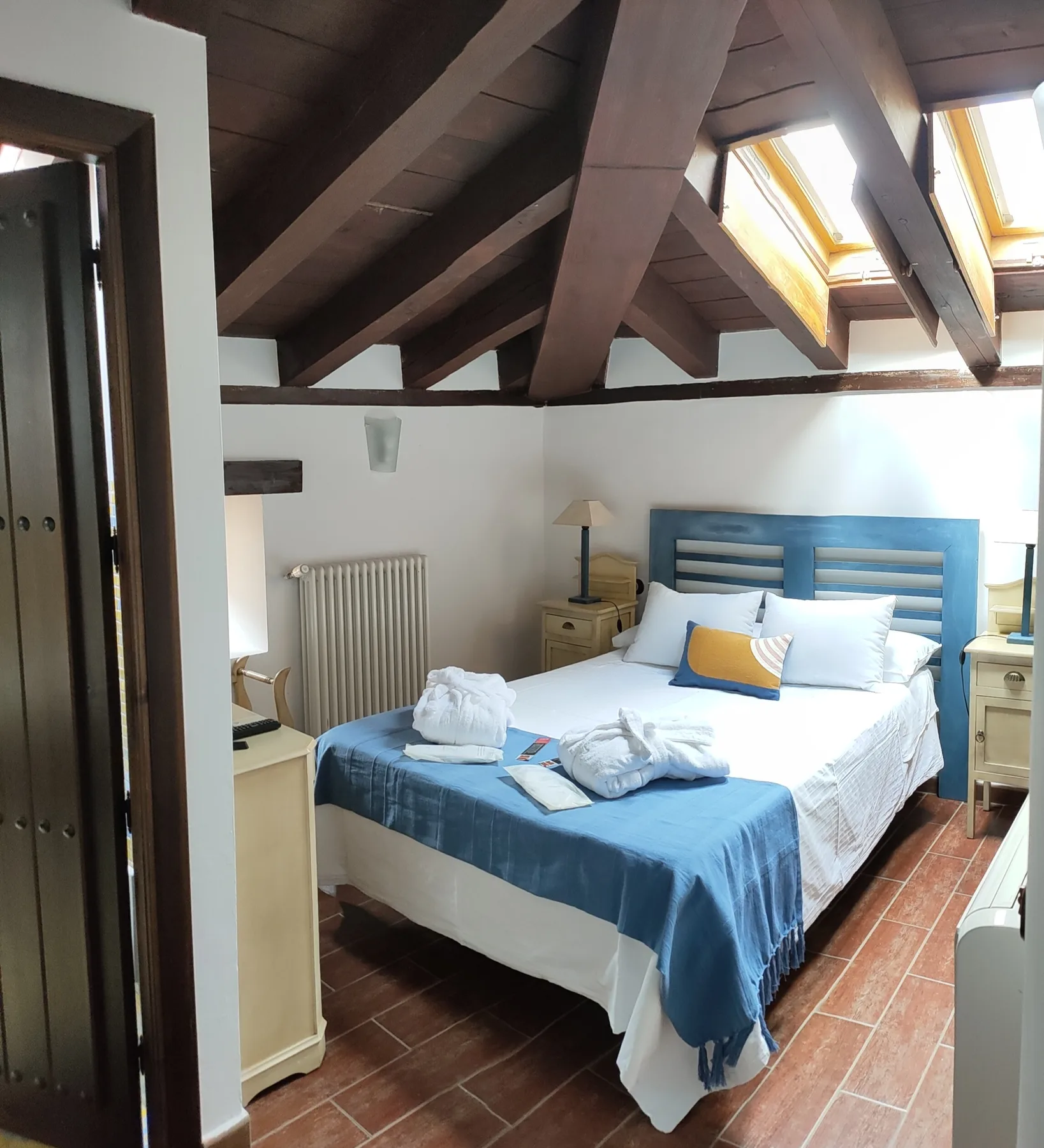 Interior de una habitación de hotel