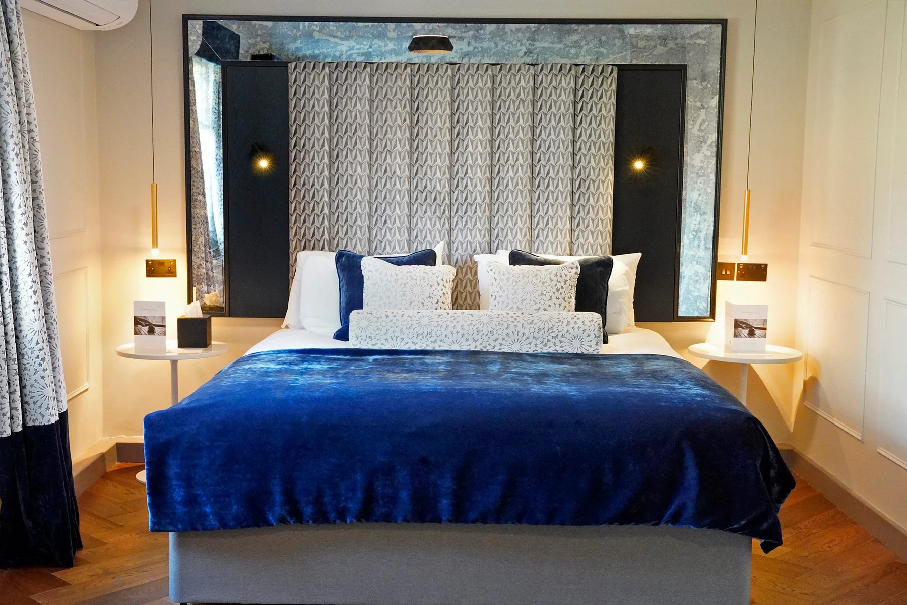 Dormitorio de la suite junior