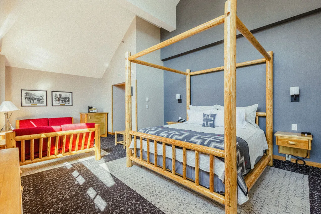 Hotel room interior
