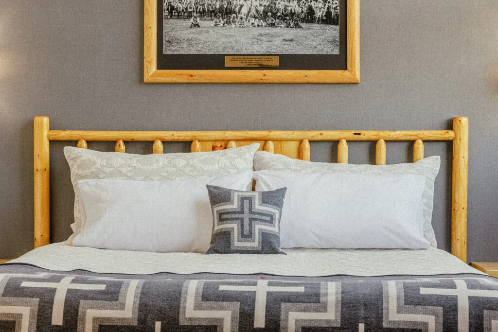 Hotel room interior