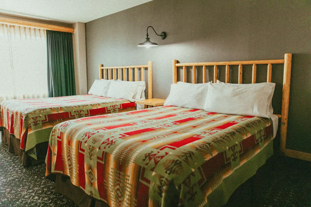 Hotel room interior