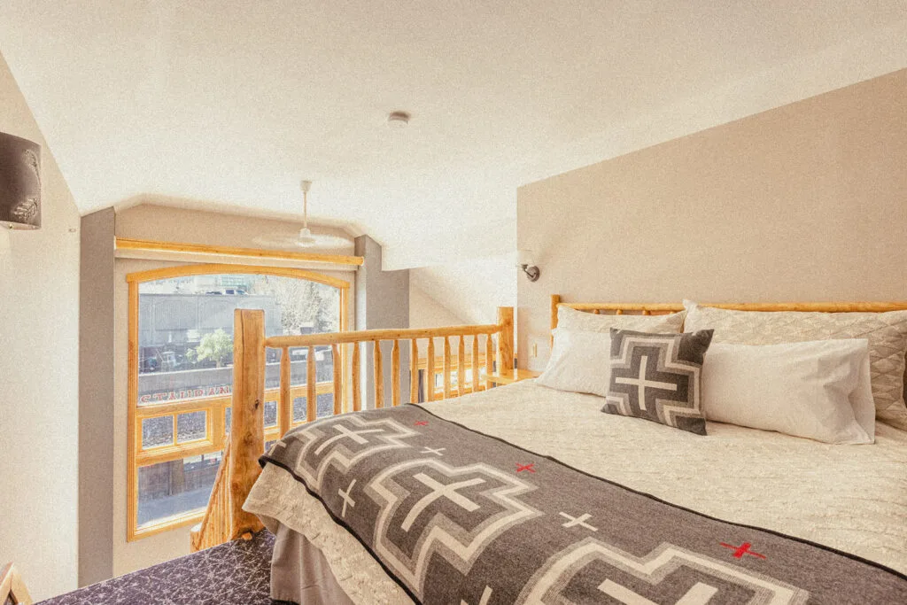Hotel room interior